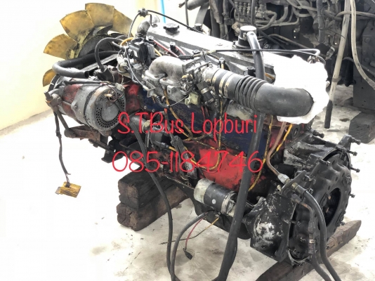 ขายเครื่อง Hino HO7C NGV ปั๊มลม 185 แรงม้า