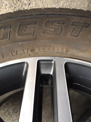 ล้ออ่ะไหล่โตโยต้า18+บริสโตน.265/60/18ปี15 ไม่เคยใช้งาน ราคา2900บ.สนใจถามได้ครับ