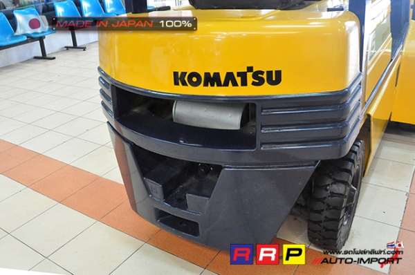 ขายรถโฟล์คลิฟท์มือสอง KOMATSU รุ่น FD15-15-312080 นำเข้าจากประเทศญี่ปุ่น 100\% ไม่เคยใช้งานในไทย