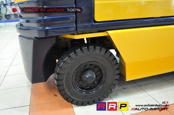 ขายรถโฟล์คลิฟท์มือสอง KOMATSU รุ่น FD15-15-312080 นำเข้าจากประเทศญี่ปุ่น 100\% ไม่เคยใช้งานในไทย