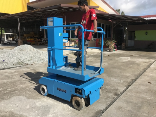 ขายรถกระเช้าไฟฟ้าสูง4เมตรรถนอกนำเข้า สภาพพร้อมใช้งาน0818302909จิรโรจน์ Line: Jiraroj2909