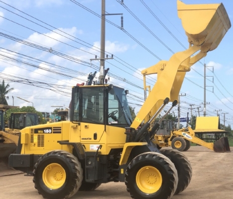 ขายรถตักล้อยาง KOMATSU WA150-5 แขนยาวพิเศษ นำเข้าเองจากญี่ปุ่น สภาพสวยพร้อมใช้ มีVDOการทำงานครับ