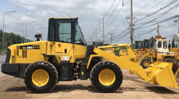 ขายรถตักล้อยาง KOMATSU WA150-5 แขนยาวพิเศษ นำเข้าเองจากญี่ปุ่น สภาพสวยพร้อมใช้ มีVDOการทำงานครับ