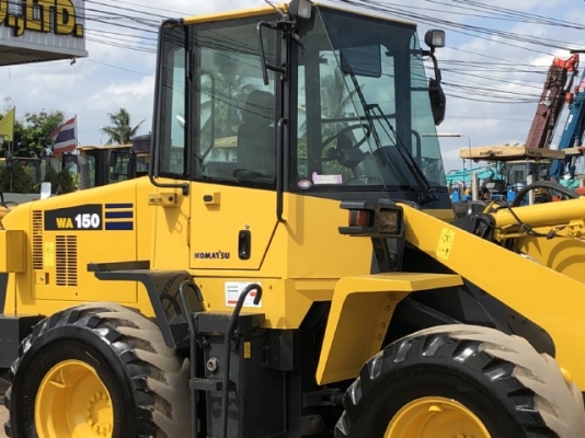 ขายรถตักล้อยาง KOMATSU WA150-5 แขนยาวพิเศษ นำเข้าเองจากญี่ปุ่น สภาพสวยพร้อมใช้ มีVDOการทำงานครับ