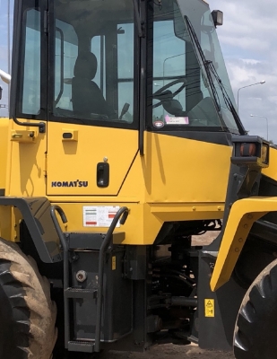 ขายรถตักล้อยาง KOMATSU WA150-5 แขนยาวพิเศษ นำเข้าเองจากญี่ปุ่น สภาพสวยพร้อมใช้ มีVDOการทำงานครับ