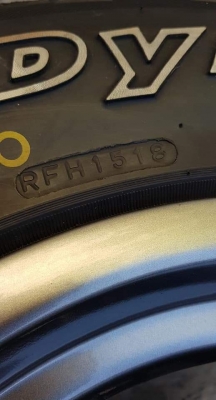 17500 ยาง HANKOOK AT 265/70/16 พร้อมล้อ LENSO มือสองสวยๆ