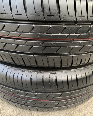 ยางใหม่ป้ายแดง 175-65-14 Bridgestone ปี 19 ยางเต็มๆ ตุ่มเด้งๆ สีชัด