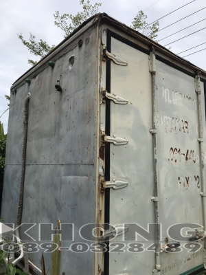 ขายด่วน ตู้10บาน ยาว7เมตร50 สภาพดีไม่ผุ สีไม่สวยโครงดี ใส่6ล้อ10ล้อได้เลย กั้นห้องไว้ด้วย เอาไปทำออฟฟิตได้ ใส่รถได้ เพียง 45000 บาท