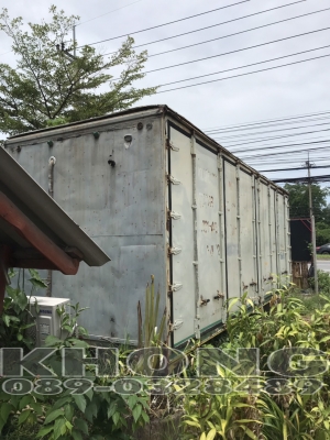 ขายด่วน ตู้10บาน ยาว7เมตร50 สภาพดีไม่ผุ สีไม่สวยโครงดี ใส่6ล้อ10ล้อได้เลย กั้นห้องไว้ด้วย เอาไปทำออฟฟิตได้ ใส่รถได้ เพียง 45000 บาท