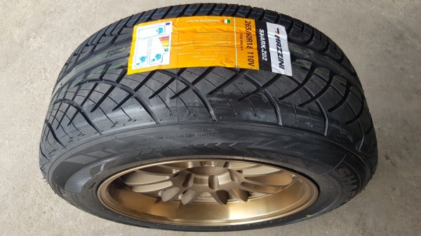 ล้อใหม่RE30 9.5+10.5พร้อมยางใหม่265/60/18 ปี19