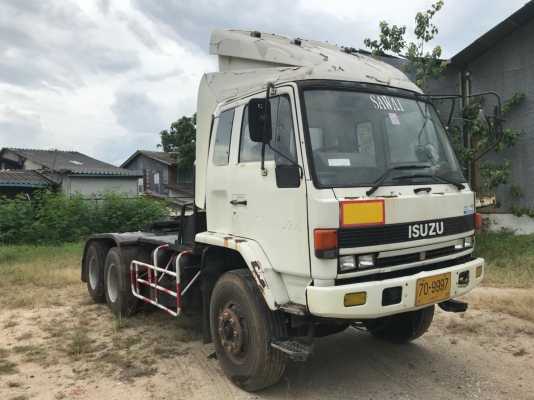 รถ10ล้อหัวลากยี่ห้อ ISUZU  รุ่น FXZ23KFY  240 แรงม้า  จดทะเบียนปี 2536