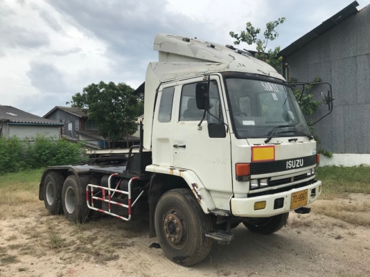 รถ10ล้อหัวลากยี่ห้อ ISUZU  รุ่น FXZ23KFY  240 แรงม้า  จดทะเบียนปี 2536