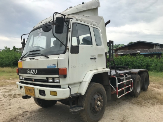 รถ10ล้อหัวลากยี่ห้อ ISUZU  รุ่น FXZ23KFY  240 แรงม้า  จดทะเบียนปี 2536