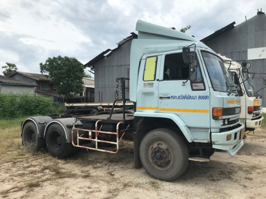 รถ10ล้อหัวลากยี่ห้อ ISUZU  รุ่น FXZ23KFY  240 แรงม้า  จดทะเบียนปี 2534