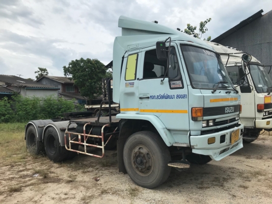รถ10ล้อหัวลากยี่ห้อ ISUZU  รุ่น FXZ23KFY  240 แรงม้า  จดทะเบียนปี 2534