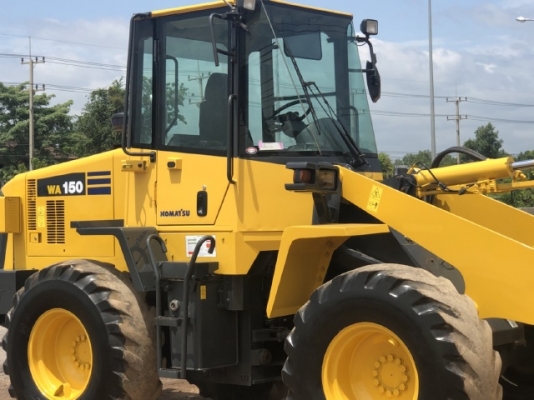 ขายรถตักล้อยาง KOMATSU WA150-5 แขนยาวพิเศษ นำเข้าเองจากญี่ปุ่น สภาพสวยพร้อมใช้ มีVDOการทำงานครับ ขายรถตักล้อยาง KOMATSU WA150-5 แขนยาวพิเศษ นำเข้าเองจากญี่ปุ่น สภาพสวยพร้อมใช้ มีVDOการทำงานครับ