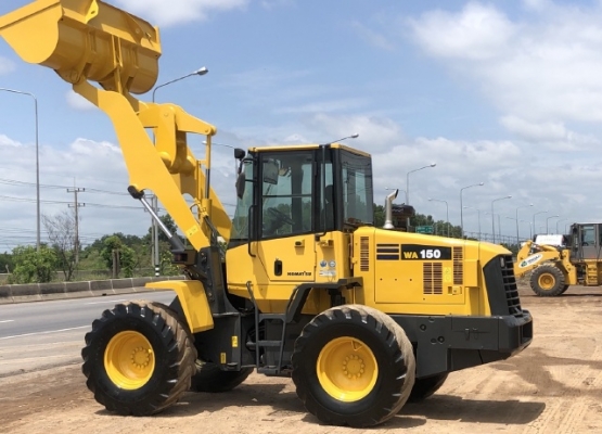 ขายรถตักล้อยาง KOMATSU WA150-5 แขนยาวพิเศษ นำเข้าเองจากญี่ปุ่น สภาพสวยพร้อมใช้ มีVDOการทำงานครับ ขายรถตักล้อยาง KOMATSU WA150-5 แขนยาวพิเศษ นำเข้าเองจากญี่ปุ่น สภาพสวยพร้อมใช้ มีVDOการทำงานครับ