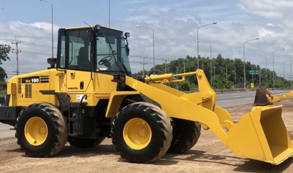 ขายรถตักล้อยาง KOMATSU WA150-5 แขนยาวพิเศษ นำเข้าเองจากญี่ปุ่น สภาพสวยพร้อมใช้ มีVDOการทำงานครับ ขายรถตักล้อยาง KOMATSU WA150-5 แขนยาวพิเศษ นำเข้าเองจากญี่ปุ่น สภาพสวยพร้อมใช้ มีVDOการทำงานครับ
