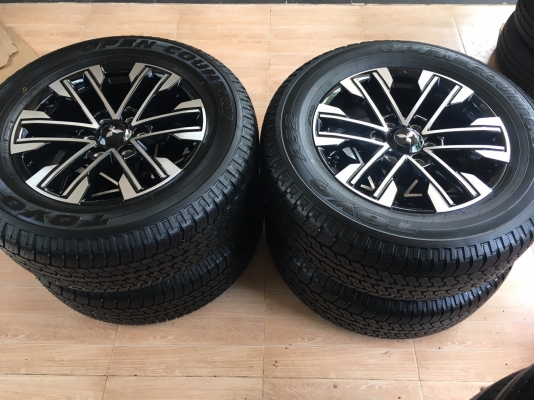 ล้อแม็กซ์ป้ายแดง ปาเจโรสปอร์ต 2019-2010 ยาง Toyo 265/60/18 ปี 19 เส้นสียังอยู่ชัดเจน