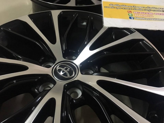 ล้อแม็กซ์ป้ายแดง Toyota Camry TRD ขอบ 18 สภาพใหม่ถอดป้ายแดง