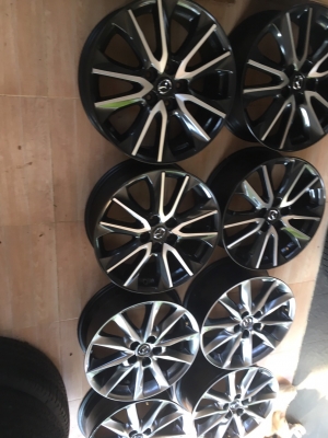 ล้อแม็กซ์ mazda3 skyactiv ขอบ 18 และ Mazda Cx-3 Mazda Cx-5 ล้อแม็กซ์ mazda3 skyactiv ขอบ 18 และ Mazda Cx-3 Mazda Cx-5