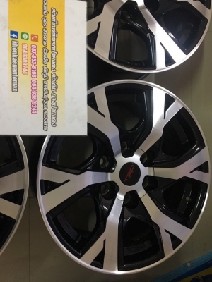 ล้อแม็กซ์ Vigo TRD V1 ขอบ 17 สภาพสวยๆ ทำสีปัดเงามาใหม่