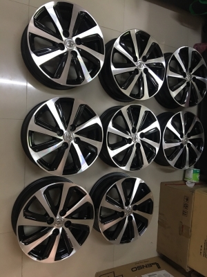 ล้อแม็กซ์ Vios Yaris ทำสีปัดเงามาใหม่สวยๆ