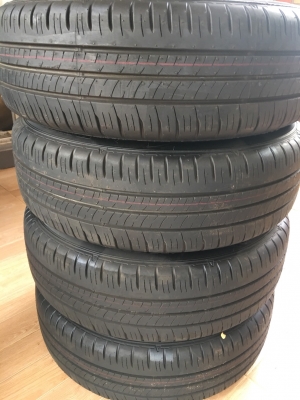 แม็กซ์ป้ายแดง Nissan Note 15 ยาง Dunlop 185/65/15 ปลายปี 18