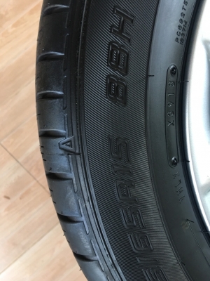 แม็กซ์ป้ายแดง Nissan Note 15 ยาง Dunlop 185/65/15 ปลายปี 18