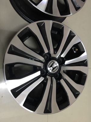 ล้อแม็กซ์ Honda 15 ทำสีปัดเงามาใหม่สวยๆ ใส่กับยางเดิมได้เลย City Jazz