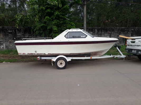 เรือตกปลา YAMAHA 17ฟุตเรือเปล่า