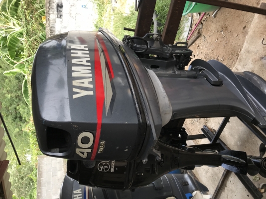 ขายเครื่องเรือ 40 แรง yamaha ทิมไฟฟ้า