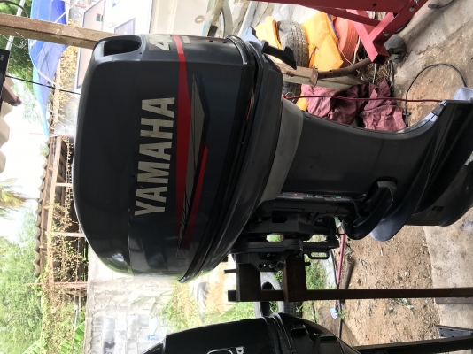 ขายเครื่องเรือ 40 แรง yamaha ทิมไฟฟ้า