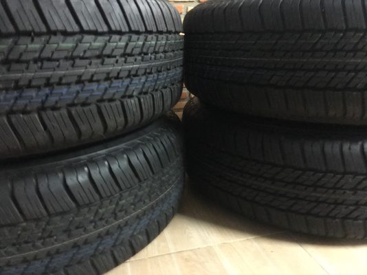 แม็กซ์ป้ายแดง ปาเจโรสปอร์ต อีลีท 2019 ยางบริดโตน 265/60/18 ปี 19 เส้นสียังอยู่ชัดเจน