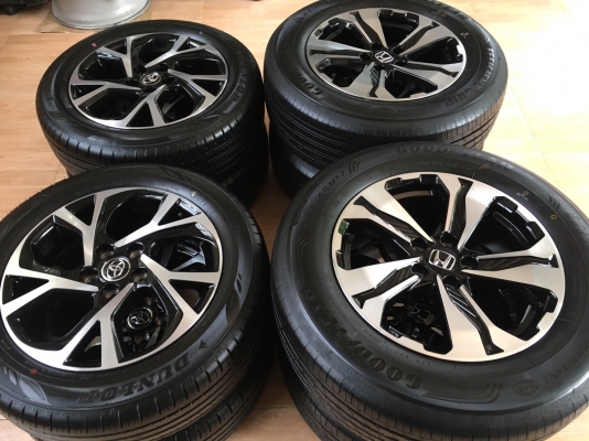 ล้อแม็กซ์ป้ายแดง Honda Crv 17 พร้อมยาง Goodyear 235/65/17 ปี 19