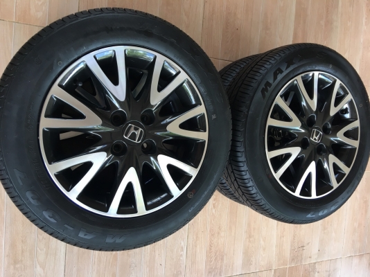 ล้อแม็กซ์ Honda City 15 พร้อมยาง Maxxis 175/65/15 ปี 19