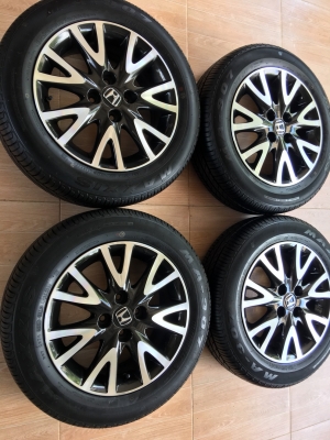 ล้อแม็กซ์ Honda City 15 พร้อมยาง Maxxis 175/65/15 ปี 19