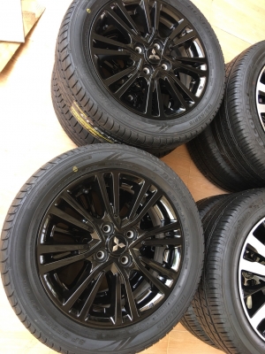 ล้อแม็กซ์ Mitsubishi Mirage ขอบ 15 พร้อมยางใหม่ Dunlop 185/55/15 ปี 19