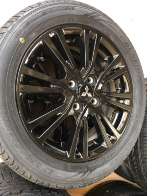 ล้อแม็กซ์ Mitsubishi Mirage ขอบ 15 พร้อมยางใหม่ Dunlop 185/55/15 ปี 19