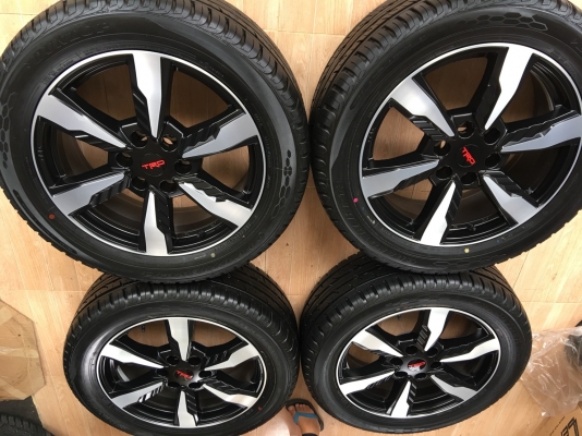 ล้อแม็กซ์ป้ายแดง Toyota Fortuner 2019 ยาง Dunlop 265/50/20 ปี 19