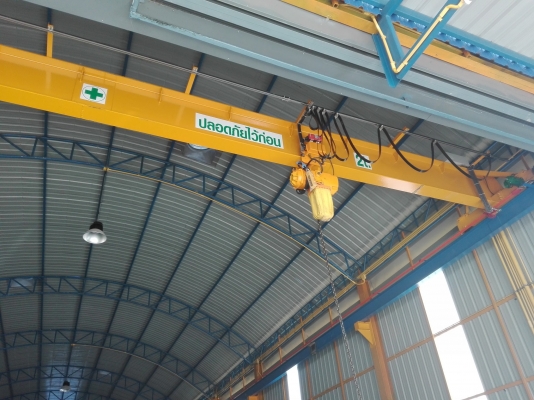ออกแบบติดตั้ง ตรวจเช็ค ทำการตรวจซ่อมบำรุง เครนโรงงาน