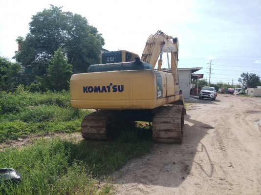ขาย KOMATSU PC200-8A ปี49 10,000ชม.ไฟครบ เอวแน่น แอร์เย็นเอกสารเล่มทะเบียนราคา 1,050,000