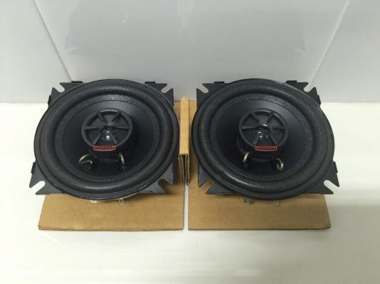 ขายลำโพง 4&quot; MACROM CUSTOM-FIT 60.10 แกนร่วม2ทาง