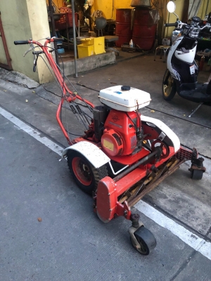 ขาย รถตัดหญ้าเดินตาม(ตัดกรีนหน้าใบ80 ซ.ม)ราคา12,000