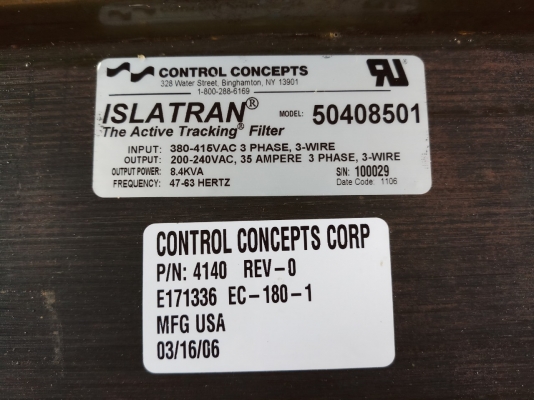 หม้อแปลงไฟ ISLATRAN input:380-415VAC output:200-240VAC สามเฟสไทย แปลงเป็นสามเฟสญี่ปุ่นค่ะ ขนาด 8.4KV หม้อแปลงไฟ ISLATRAN input:380-415VAC output:200-240VAC สามเฟสไทย แปลงเป็นสามเฟสญี่ปุ่นค่ะ ขนาด 8.4KV
