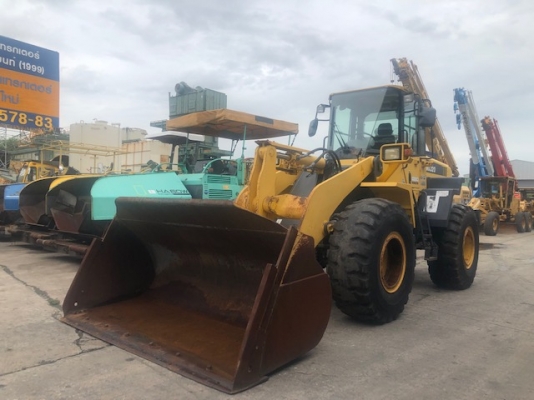รถตักล้อยาง Komatsu WA320-6 สวย สภาพดี พร้อมเก๋งแอร์