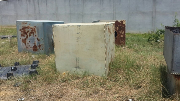 แท๊งค์ น้ำขนาด 1.17 เมตร x 1.17 เมตร ตามสภาพ