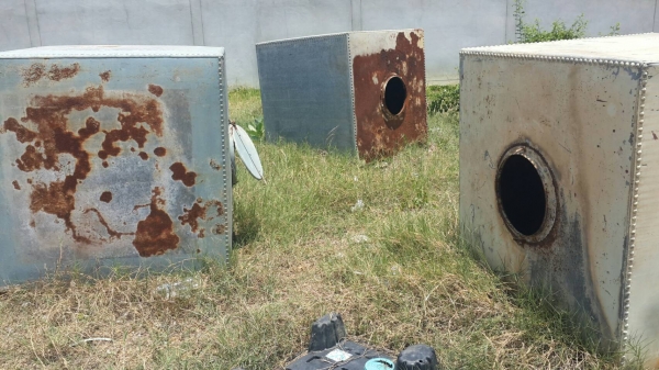 แท๊งค์ น้ำขนาด 1.17 เมตร x 1.17 เมตร ตามสภาพ