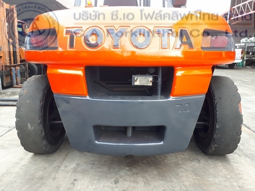 ขาย รถโฟล์คลิฟท์ TOYOTA รุ่น 5-FD70 คันที่ 2
