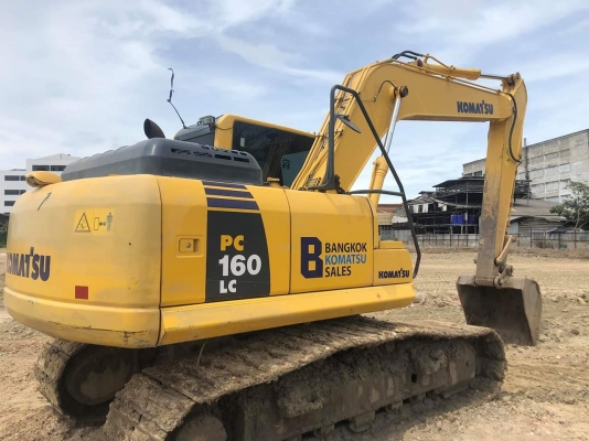 Komatsu 160LC-8 รถปี16 กล้องหลังจอเหลือง ตัวสุดท้าย ใช้งาน7000ช.มเล่มทะเบียนเจ้าของขายเอง